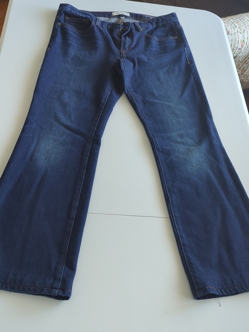 Womens Bootcut Jeans in Deep Blue - Classic Everyday Style